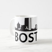 Boston Skyline Koffiemok (Voorkant links)