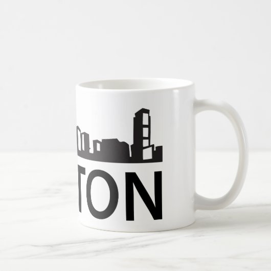 Boston Skyline Koffiemok (Rechts)