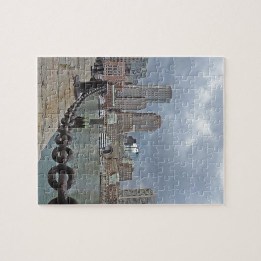 Boston Skyline Legpuzzel (Horizontaal)