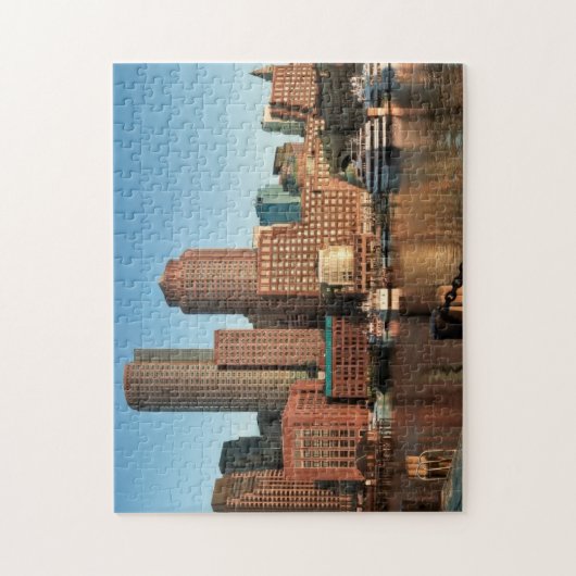 Boston skyline legpuzzel (Verticaal)