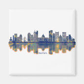 Boston Skyline Magneet (Voorkant)