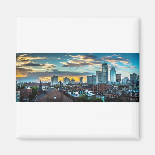 Boston Skyline Magneet (Voorkant)