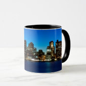 Boston skyline met maan mok (Voorkant rechts)