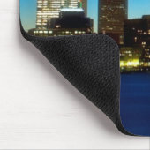 Boston skyline met maan muismat (Hoek)