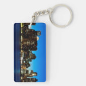 Boston skyline met maan sleutelhanger (achterkant)