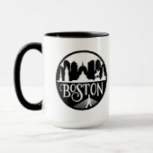 Boston Skyline Mok (Links)