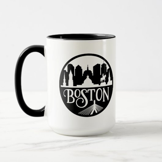 Boston Skyline Mok (Links)