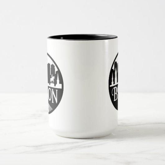 Boston Skyline Mok (Midden)