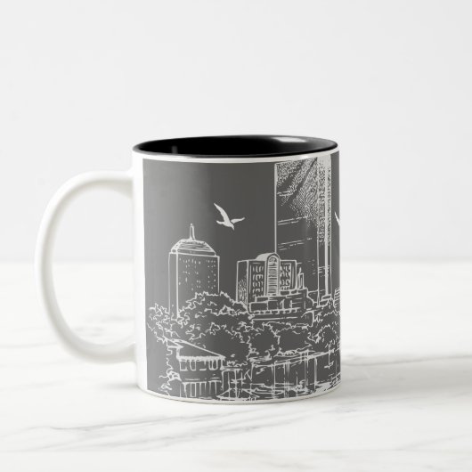 Boston Skyline Mok (Links)