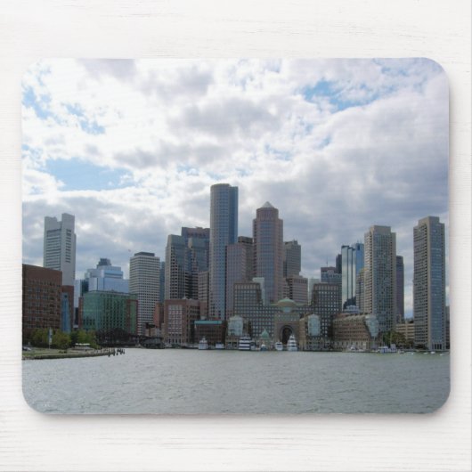 Boston Skyline Mousepad Muismat (Voorkant)