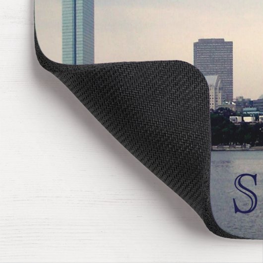 Boston Skyline Muismat (Hoek)