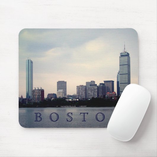 Boston Skyline Muismat (Met muis)