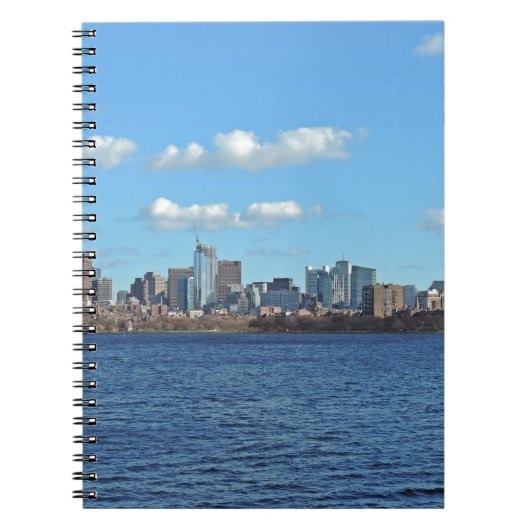 Boston Skyline Notitieboek (Voorkant)