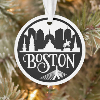 Boston Skyline Ornament
