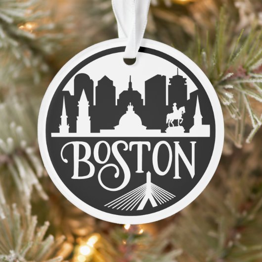 Boston Skyline Ornament (Boom)