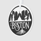 Boston Skyline Ornament (voorkant)