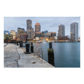 Boston Skyline Poster (Voorkant)
