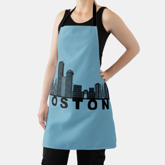 Boston Skyline Silhouette Schort (Insitu)