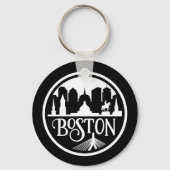 Boston Skyline Sleutelhanger (Voorkant)