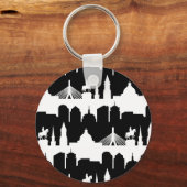Boston Skyline Sleutelhanger (Achterkant)