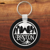 Boston Skyline Sleutelhanger (Voorkant)