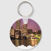 Boston Skyline Sleutelhanger (Voorkant)