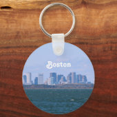 Boston Skyline Sleutelhanger (Voorkant)