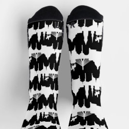 Boston Skyline Stripe Sokken