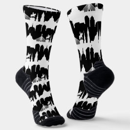 Boston Skyline Stripe Sokken