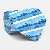 Boston Skyline Stropdas (Opgerold)