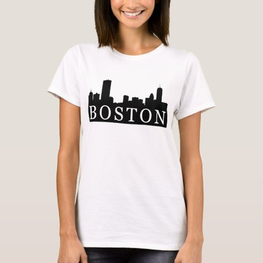 Boston Skyline T-shirt (Voorkant)