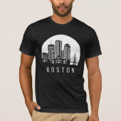 Boston Skyline T-shirt (Voorkant)