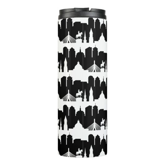 Boston Skyline Thermosbeker (Achterkant)