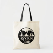 Boston Skyline Tote Bag (Voorkant)