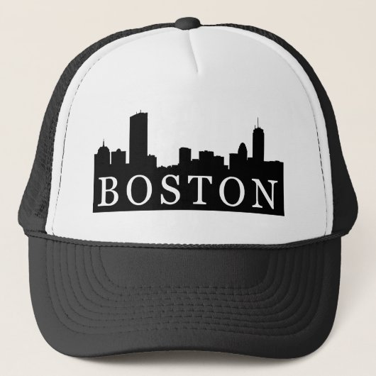 Boston Skyline Trucker Pet (Voorkant)
