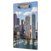 Boston skyline van waterfront klembord (Links)