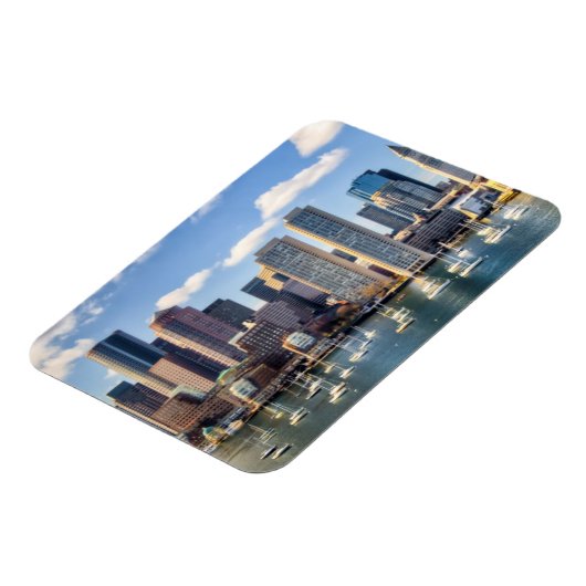 Boston skyline van waterfront magneet (Linkerzijde)