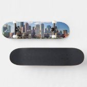 Boston skyline van waterfront persoonlijk skateboard (Horizontaal)