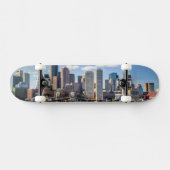 Boston skyline van waterfront persoonlijk skateboard (Horizontaal)
