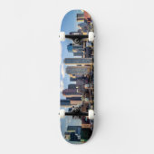 Boston skyline van waterfront persoonlijk skateboard (Voorkant)