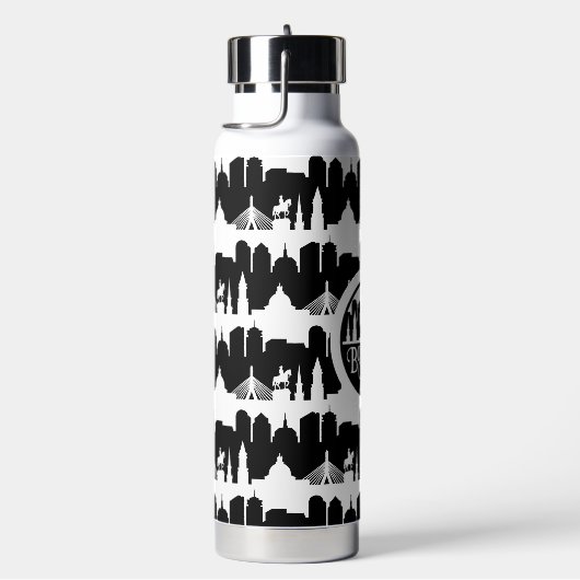 Boston Skyline Waterfles (Rechts)