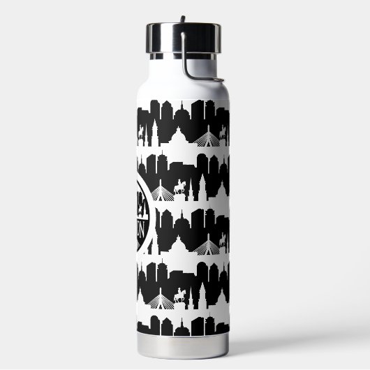 Boston Skyline Waterfles (Links)