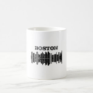 Boston Skyscrapers Building Koffiemok