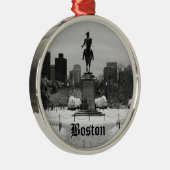 Boston Snow Ornament (Rechts)