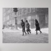 Boston Snowstorm December 1936 Poster (Voorkant)