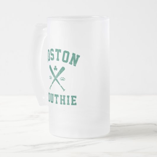 Boston Southie Matglas Bierpul (Voorkant links)