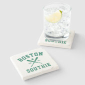 Boston Southie Stenen Onderzetter (Zijkant)