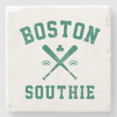 Boston Southie Stenen Onderzetter (Voorkant)