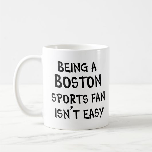 boston sports fan, being koffiemok (Links)