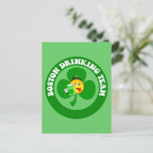 Boston St Patrick's Day Briefkaart (Staand voorkant)